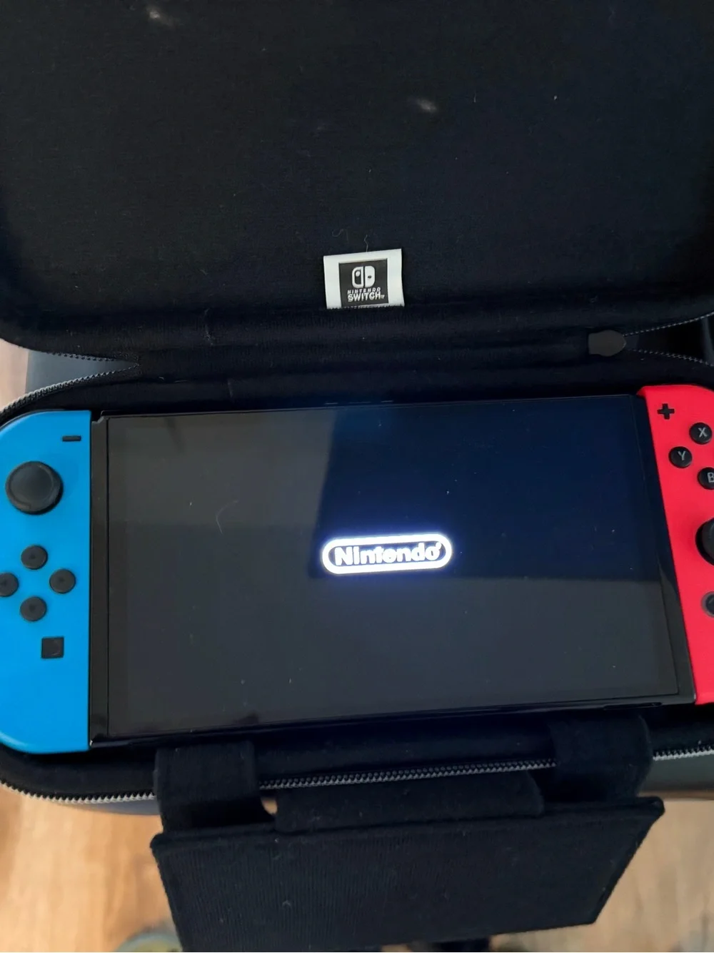 Nintendo Switch Docking Kit with Black Dock, Cables and Gray Carry Case